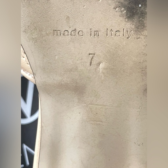 Sold out Mario Valentino Afrodite Quilted Slide Sandals Double Logo - Picture 7 of 9